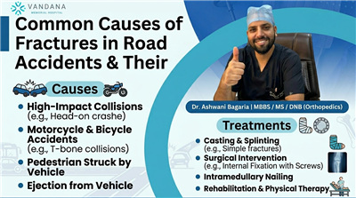 Common Causes of Fractures in Road Accidents & Their Treatment