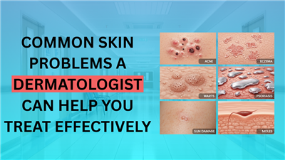 Common Skin Problems a Dermatologist Can Help You Treat Effectively