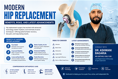 Modern Hip Replacement: Benefits, Risks, and Latest Advancements