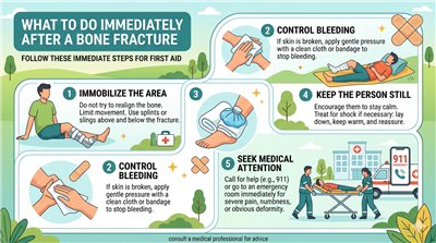 What to Do Immediately After a Bone Fracture
